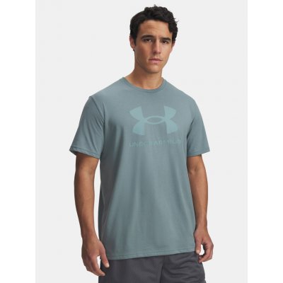 Under Armour pánské tričko UA SPORTSTYLE LOGO UPDATE SS-BLU Modrá – Zboží Mobilmania