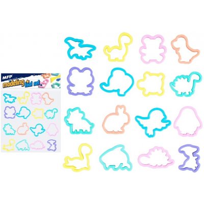 MFP 5301171 Tvořítka vykrajovátka plastová zvířátka 16ks – Sleviste.cz