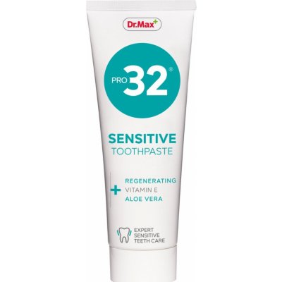 Dr. Max PRO32 Sensitive zubní pasta 75 ml – Zboží Mobilmania