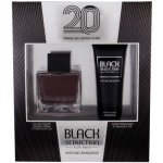 Antonio Banderas Seduction in Black EDT 100 ml + balzám po holení 75 ml dárková sada – Sleviste.cz