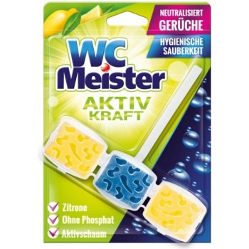 WC Meister Aktiv Kraft závěska do WC Citrón 45 g