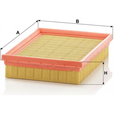 MANN-FILTER Vzduchový filtr MANN C2053 (MF C2053) – Hledejceny.cz