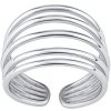 Prsteny SILVEGO Stříbrný otevřený prsten Anife RMM25122