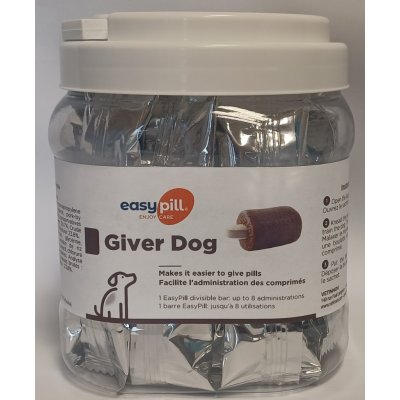 Easypill Giver Dog 400 g průhledná dóza – Zboží Dáma