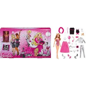 Mattel Barbie Adventní kalendář GFF61 od 909 Kč - Heureka.cz