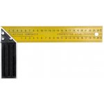 LEVIOR 14425 truhlářský úhelník s pravítkem 250 x 130 mm 90° – HobbyKompas.cz
