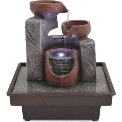 Interiérová fontána s LED osvětlením, polyresin – Zboží Dáma Interiérová fontána s LED osvětlením, polyresin – Zboží Dáma