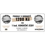 MOTOJOMAX Dárkový poukaz na Kondiční jízdu Podle varianty: 1hod – Zbozi.Blesk.cz