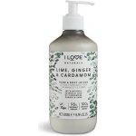 I Love Cosmetics hydratační mléko na ruce a tělo Naturals Lime Ginger & Cardamon (Hand & Body Lotion) 500 ml – Hledejceny.cz