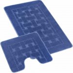 Bellatex Sada Bany Obdélník modrá 60x100 + 60x50 cm s výkrojem – Hledejceny.cz
