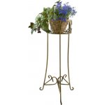 HowHomely Stojan na květiny 88x28 cm zlatá DD0574 – Zboží Dáma