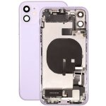 Kryt Apple iPhone 11 Zadní Housing s Malými Díly fialový – Zboží Živě