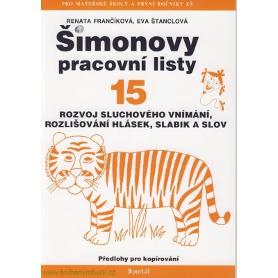 Šimonovy pracovní listy 15 - Renata Frančíková, Eva Štanclová – Hledejceny.cz