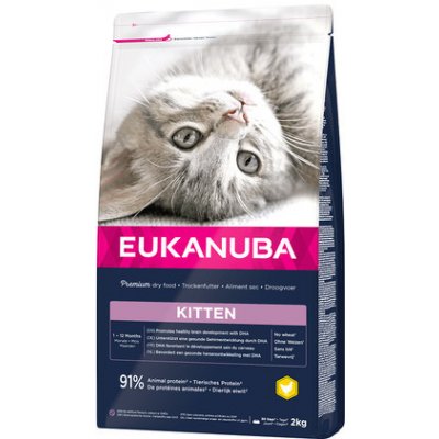 Eukanuba Kitten All Breeds Healthy Start Chicken & Liver 2 kg – Zboží Mobilmania