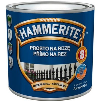Akzo Nobel Hammerite přímo na rez hladký 0,25L Bílý RAL9010 – Zboží Mobilmania
