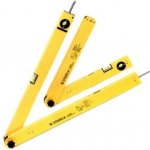 STABILA AWM - Úhloměr 60cm analogový, aretace, 1x libela – HobbyKompas.cz