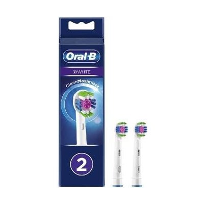 ORAL-B EB 18-2 3D White CleanMaximiser, 2 ks náhradní hlavy - EB 18-2 3D