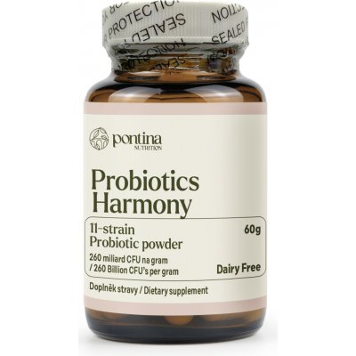 Pontina Nutrition 11-kmenová probiotika Harmony 60 g – Hledejceny.cz