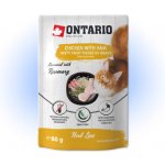 Ontario Herb Cat Chicken with Ham 80 g – Sleviste.cz