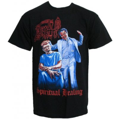 Razamataz tričko metal Death Spiritual Healing černá vícebarevná