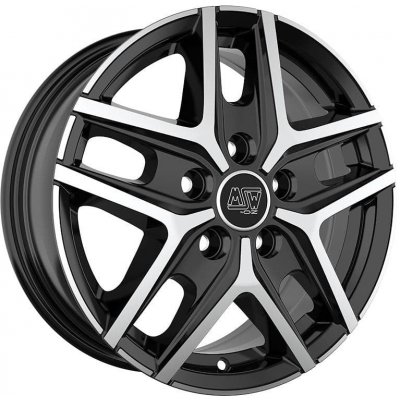 MSW 40 Van 6,5x16 5x114,3 ET44 gloss black polished – Hledejceny.cz