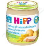 HiPP Bio Bramborové pyré s kukuřicí a krůtím masem 125 g – Sleviste.cz