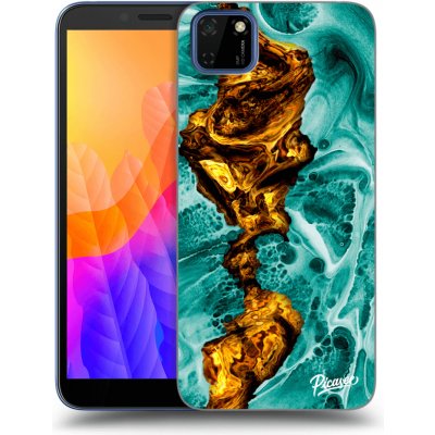 Pouzdro Picasee silikonové Huawei Y5P - Goldsky čiré – Zbozi.Blesk.cz