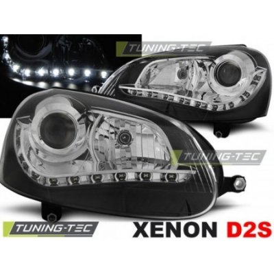 Světla přední VW GOLF 5 DAYLIGHT BLACK XENON – Zboží Mobilmania