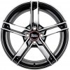 Alu kolo, lité kolo MAM W4 6,5x16 5x100 ET38 black polished