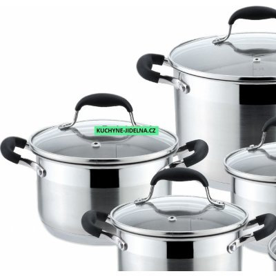 Edel Hoff Sada hrnců nerez 10 ks EH-9231, indukce – Sleviste.cz