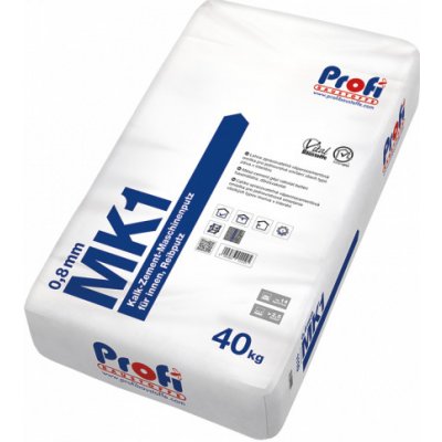 PROFI BAU Omítka jednovrstvá MK1 0,8mm 40kg – Sleviste.cz
