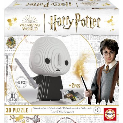 EDUCA 3D puzzle Harry Potter: Lord Voldemort 46 ks – Zboží Dáma