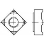 TOOLCRAFT 119084 čtyřhranné matice M4 DIN 928 ocel 1000 ks