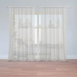 Záclony Ledově šedá: 2 ks - 150x250 cm - Sablio – Hledejceny.cz