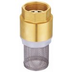 Klum, Klapka zpětná s nerezovým sítkem, 5/4“, PR2120 – Zboží Mobilmania