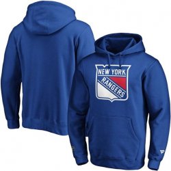 NHL Logo Hoodie Mens NY Rangers