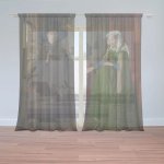 Sablio Záclony Svatba manželů - Jan van Eyck: 2ks 150x250cm – Hledejceny.cz