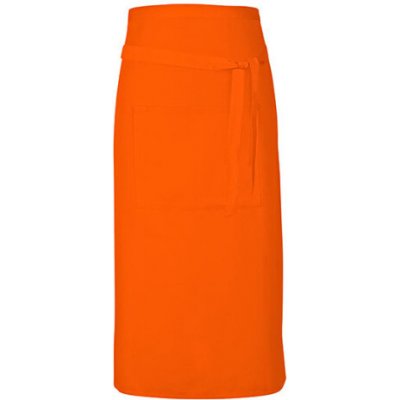 Link Kitchen Wear Gastro zástěra X985 Orange Pantone 1655 90x80cm – Hledejceny.cz