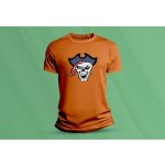 Sandratex dětské bavlněné tričko Pirát. oranžová