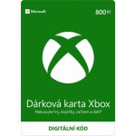 Microsoft Xbox - Dárková karta 800 Kč – Hledejceny.cz