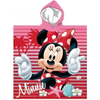 Setino · Dívčí plážové pončo - osuška s kapucí Minnie Mouse - Disney 290  gr./m2 - růžové 55 x 110 cm od 249 Kč - Heureka.cz