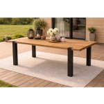 Hartman Esmee zahradní jídelní stůl 200x100x77cm black – Hledejceny.cz