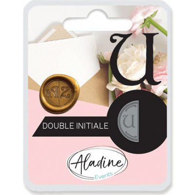 Aladine pečetidlo oboustranná iniciála U – Zboží Dáma