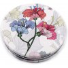Kosmetické zrcátko Prima-obchod Zrcátko kosmetické květy 3 bílá růžová