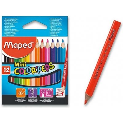 Maped 2500 Color'Peps Mini 12 ks – Zbozi.Blesk.cz