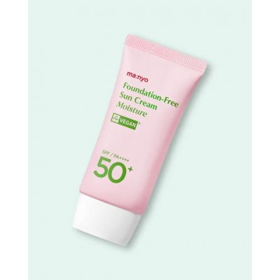 Ma:nyo Foundation-Free Sun Cream Moisture SPF50+ PA++++ Tónovací krém na opalování 50 ml – Hledejceny.cz
