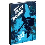 Baagl A4 Skateboard A-30422 modrá – Zboží Dáma