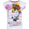 Dětské tričko Sun City dětské tričko Mimoni Show bavlna bílo-růžové