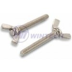 Šroub křídlatý M8x30 A2 americký typ Balení: 50 ks SF0AA08030AO0 – Sleviste.cz