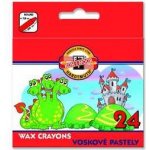 Koh-i-noor voskovky WAX CRAYON 24ks – Zboží Dáma